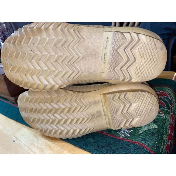 SOREL winter rubber fur boots size 8 mens - Picture 7 of 10